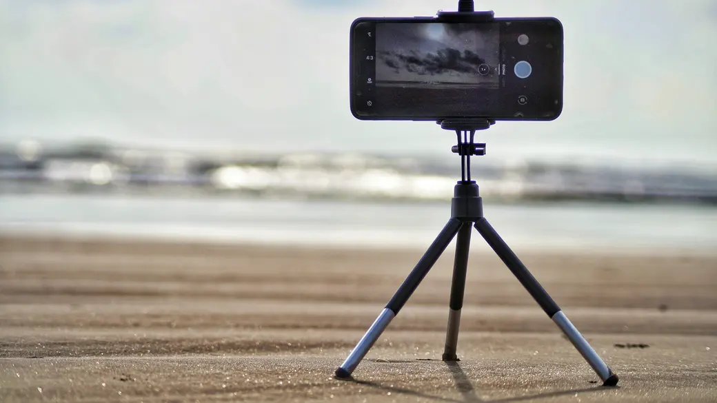Gravação de vídeo com celular