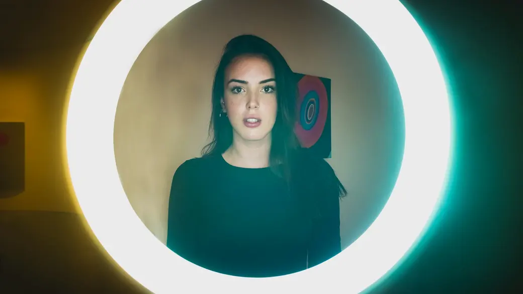 Criação de conteúdo com iluminação